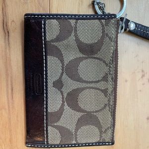 Small coach change purse